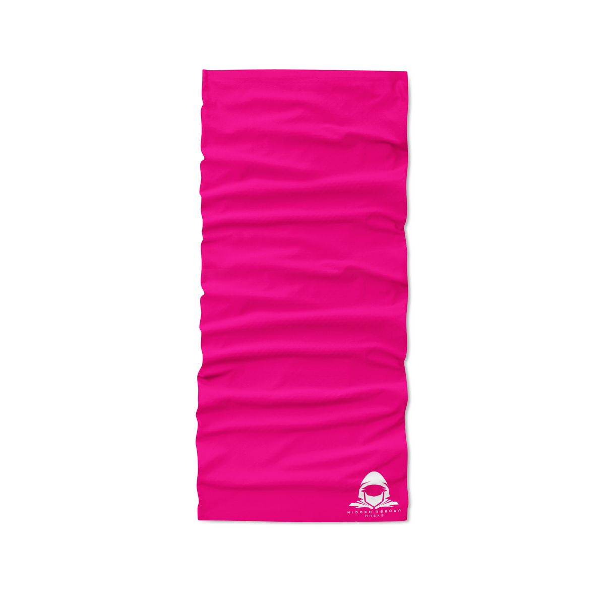 Pink Snood Face Shield Mask Bandana Buff Seamless Tube Scarf