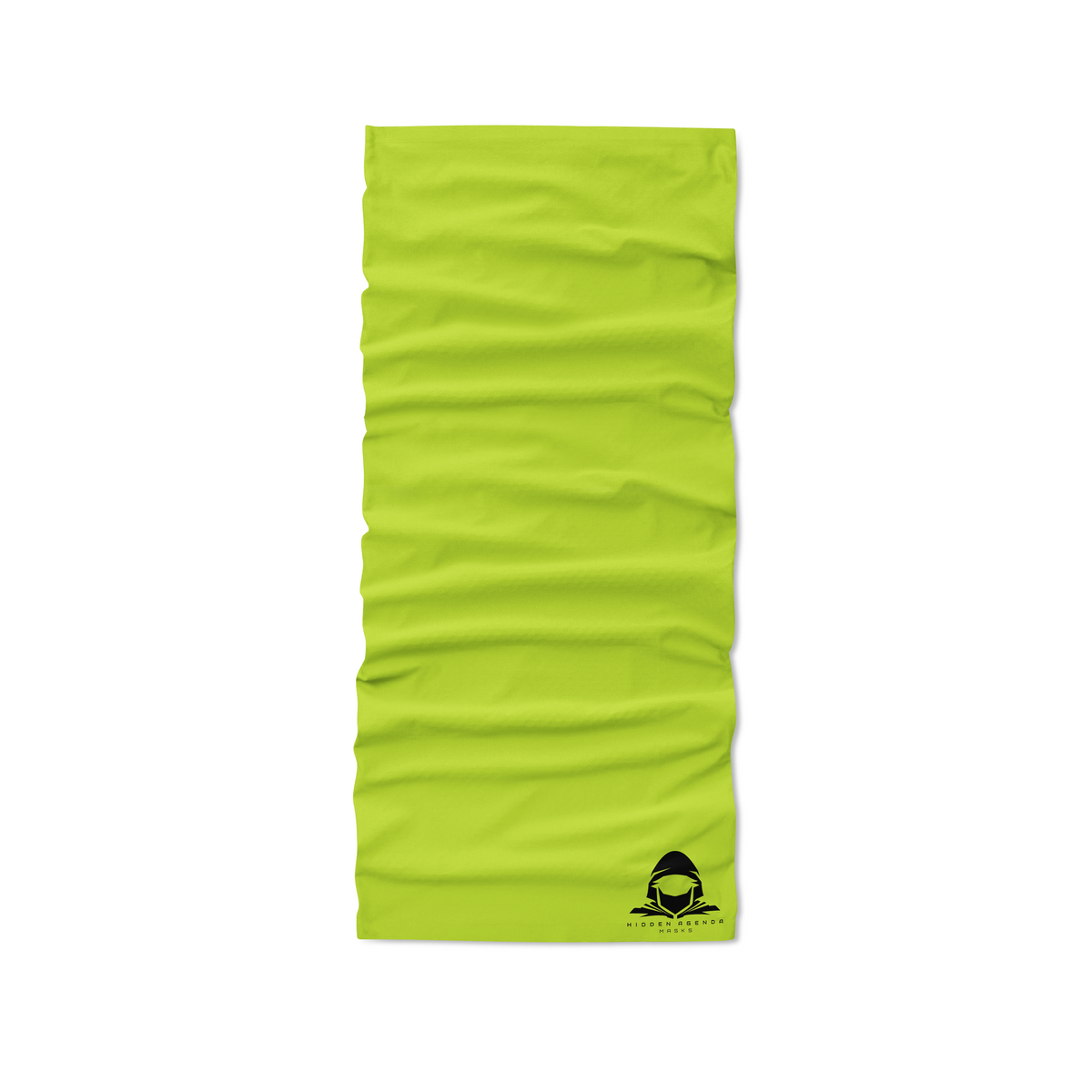 Safety Green Snood Face Shield Mask Bandana Buff Seamless Tube Scarf ...